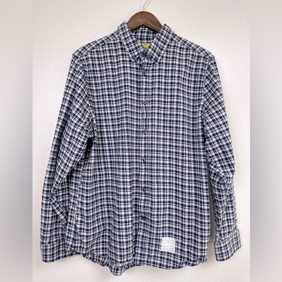 Five Four Other - 𝅺five Four Poggy the Man Men's Plaid Check Button Down Flannel Shirt Size XL